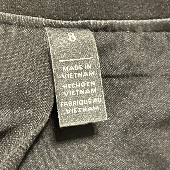 White House Black Market Black Faux Suede Moto Jacket - Silver Hardware Sz 8 - Picture 9 of 14